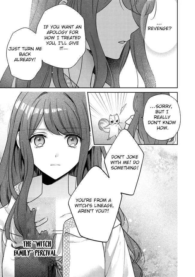 My Fiancé, Who Used to Hate Me, Turned into a Squirrel and Came to Me for Help. Chapter 1 Page 37